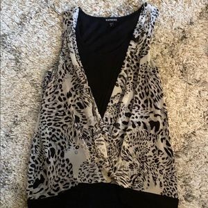 Leopard tank top